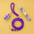 Load image into Gallery viewer, Pansy Flower Dog Collar