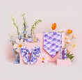 Load image into Gallery viewer, Pansy flower Dog Bandana