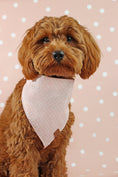 Load image into Gallery viewer, Pink Doted Dog Bandana