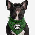 Load image into Gallery viewer, Soccer Ball Dog Bandana