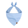 Load image into Gallery viewer, Blue Dotted Dog Bandana
