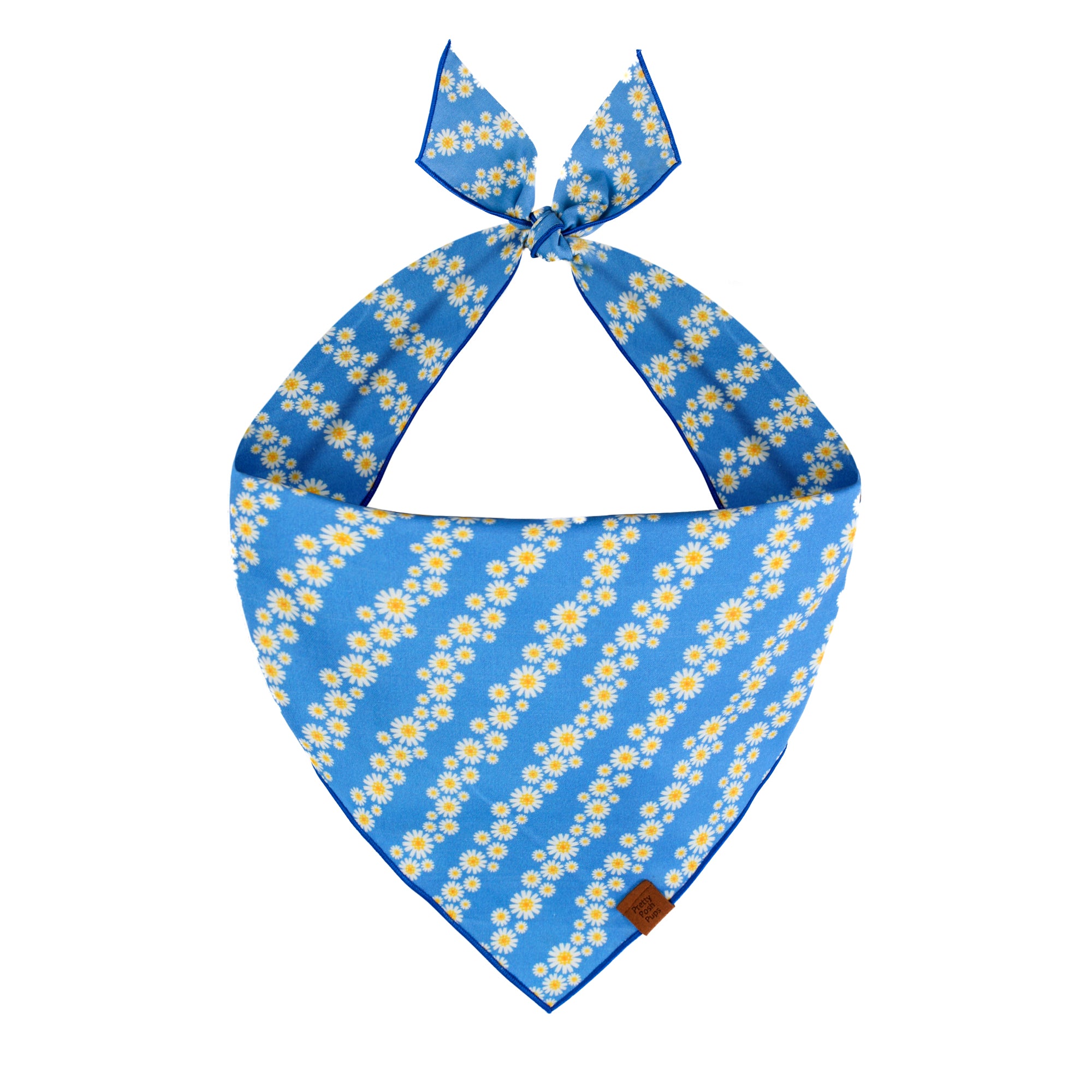 Diagonal Daisy Dog Bandana