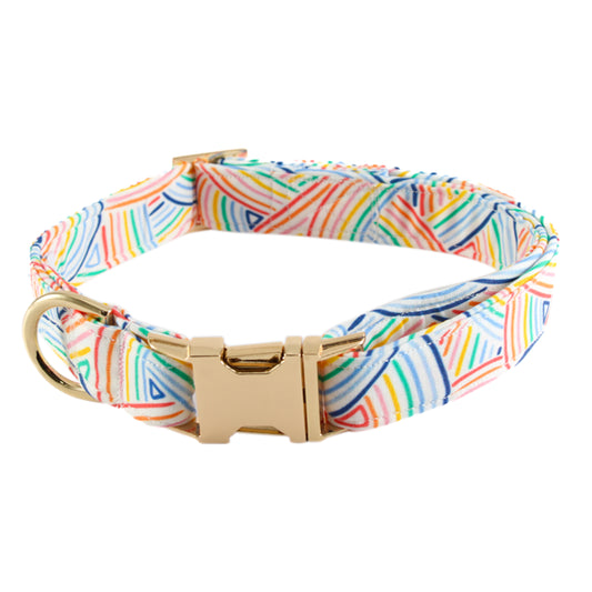 Rainbow Dog Collar