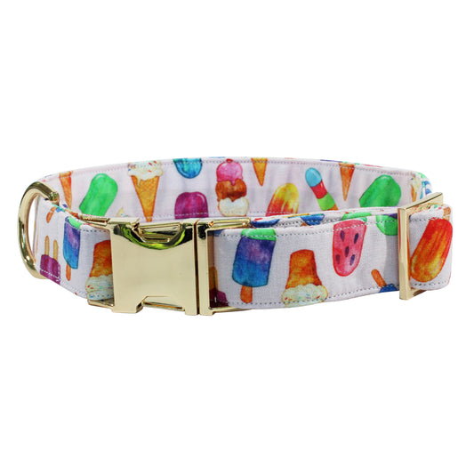 Paw-sicle treat Dog Collar