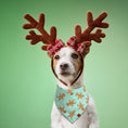 Load image into Gallery viewer, Gingerbread Dog Bandana
