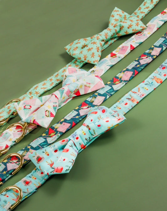 Rudolph Dog Bow Tie