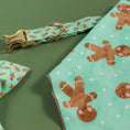 Load image into Gallery viewer, Gingerbread Dog Bow Tie
