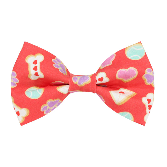 V-day cookies Dog Bow Tie