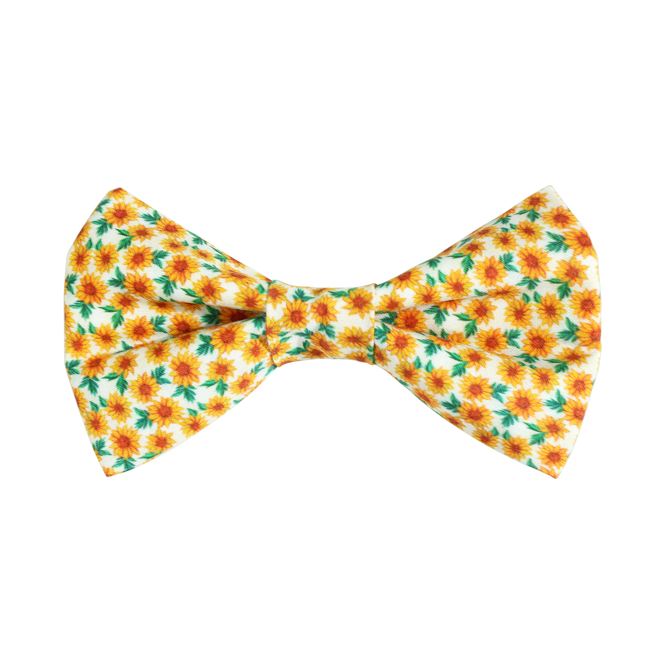 Sunflower Dog Bow Tie