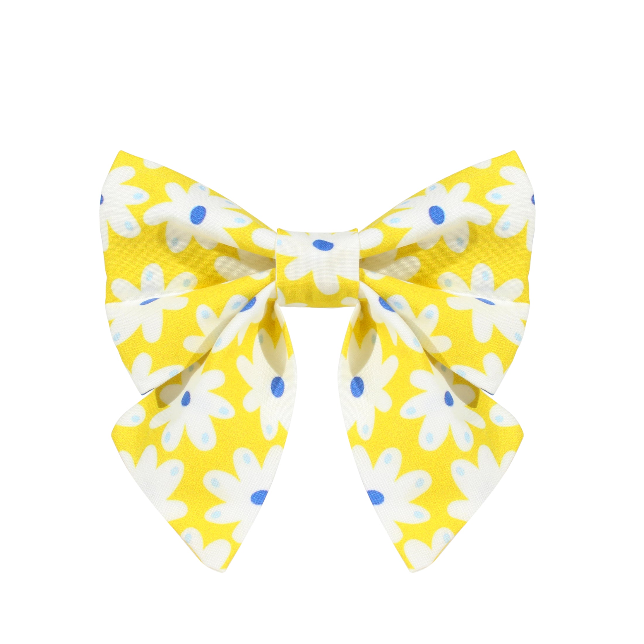 Happy Daisies dog lady Bow