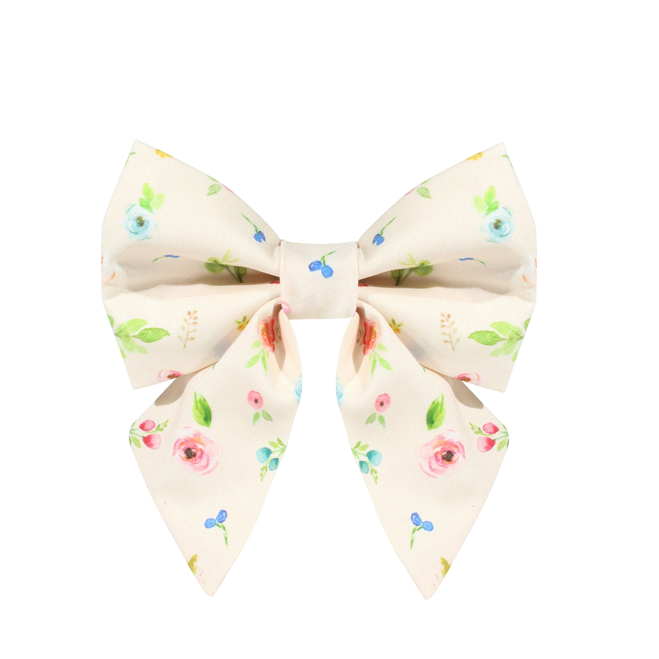 Rose Garden dog lady Bow