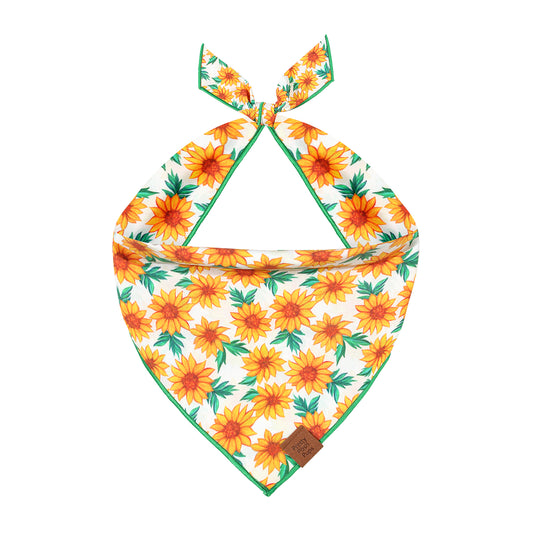 Sunflower Dog Bandana