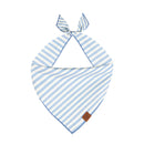 Blue Stripe Dog Bandana