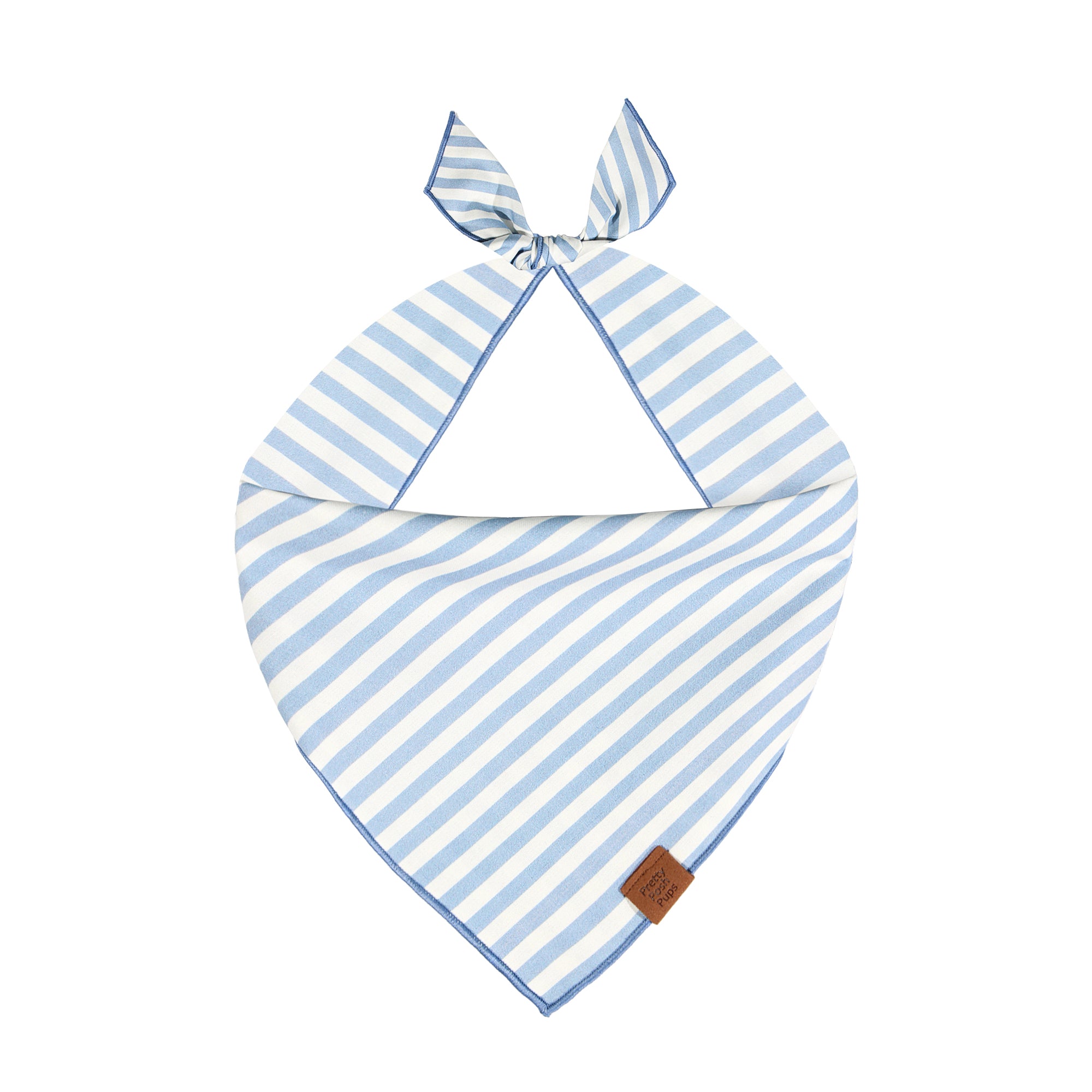 Blue Stripe Dog Bandana