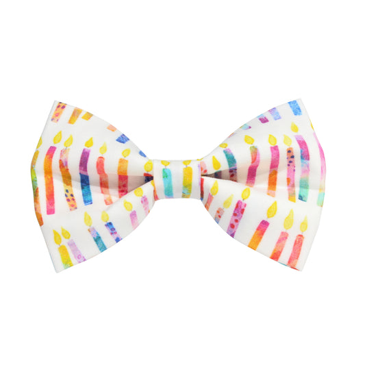 B.day Candles Dog Bow Tie