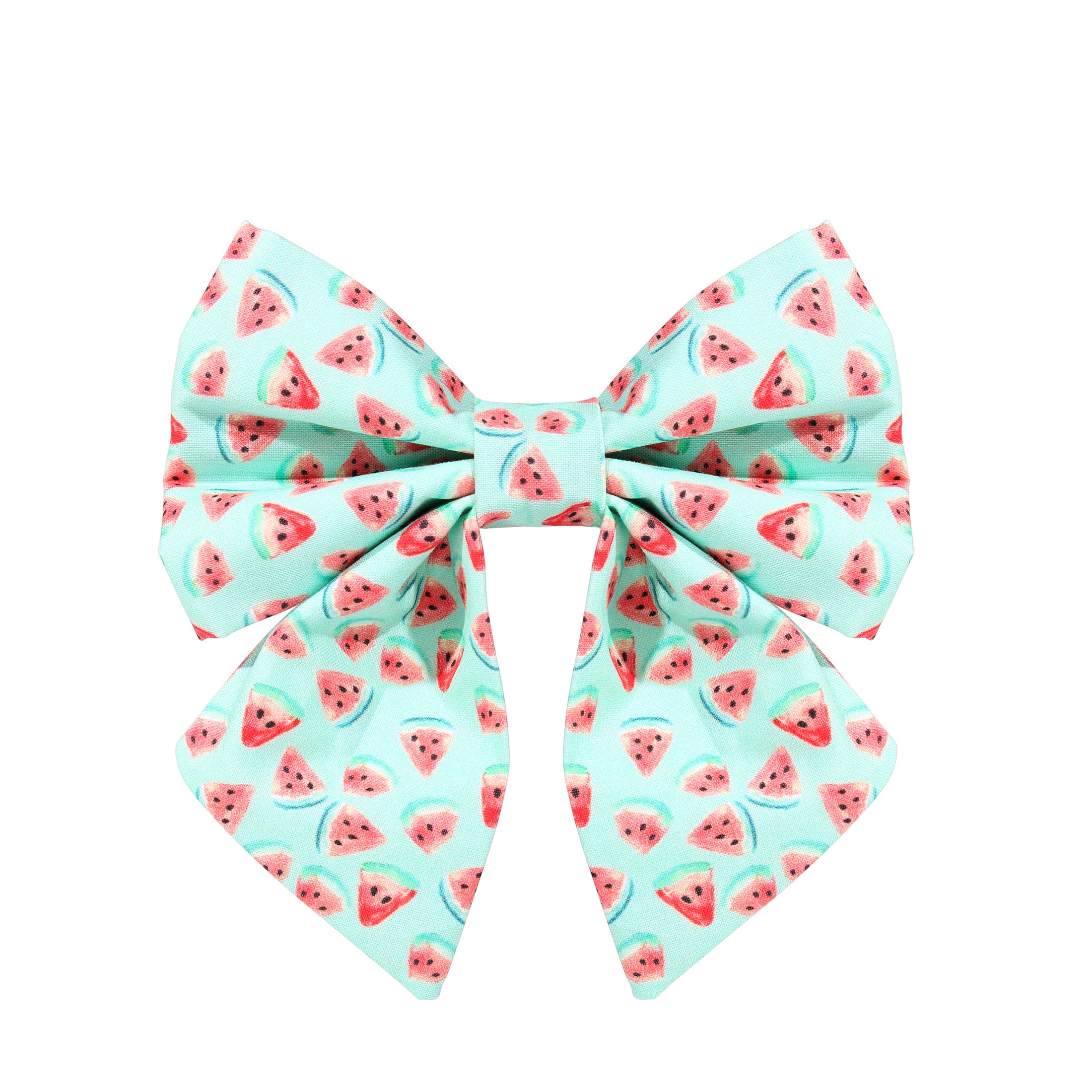 Watermelon dog lady Bow