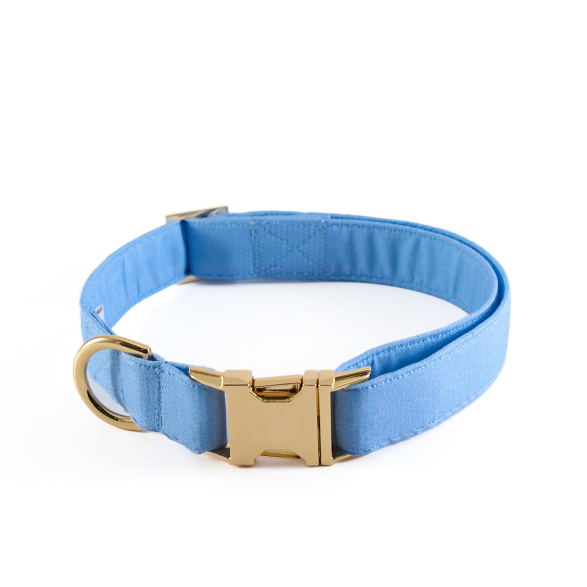 Solid Blue Dog Collar