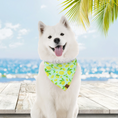Load image into Gallery viewer, Lemon Dog Bandana
