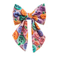Load image into Gallery viewer, Jack-o-lantern Dog Lady Bow
